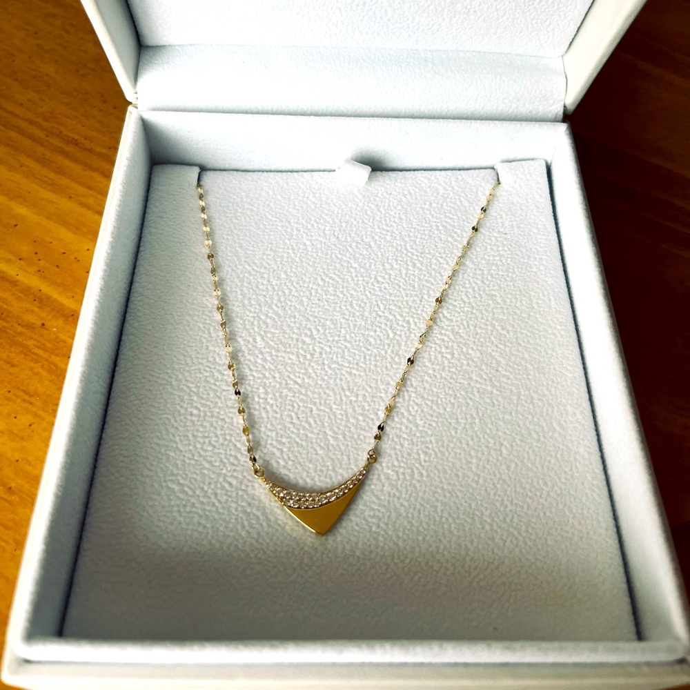 Lana necklace with diamond